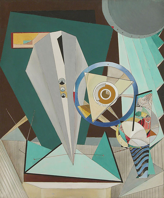 The Study of Dynamisme et Cinetisme (1948) - Enrico Donati Tablo