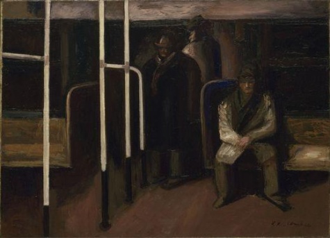 The Subway (1928) – José Clemente Orozco Tablo