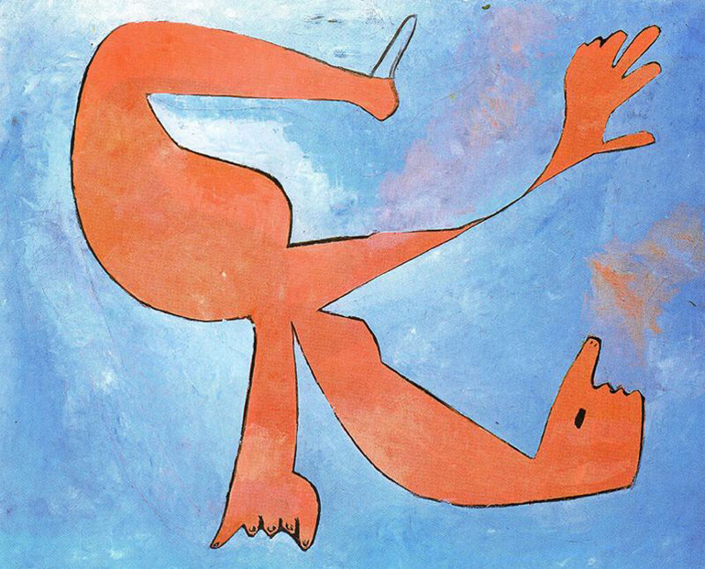 The Swimmer (1929) - Pablo Picasso Tablo