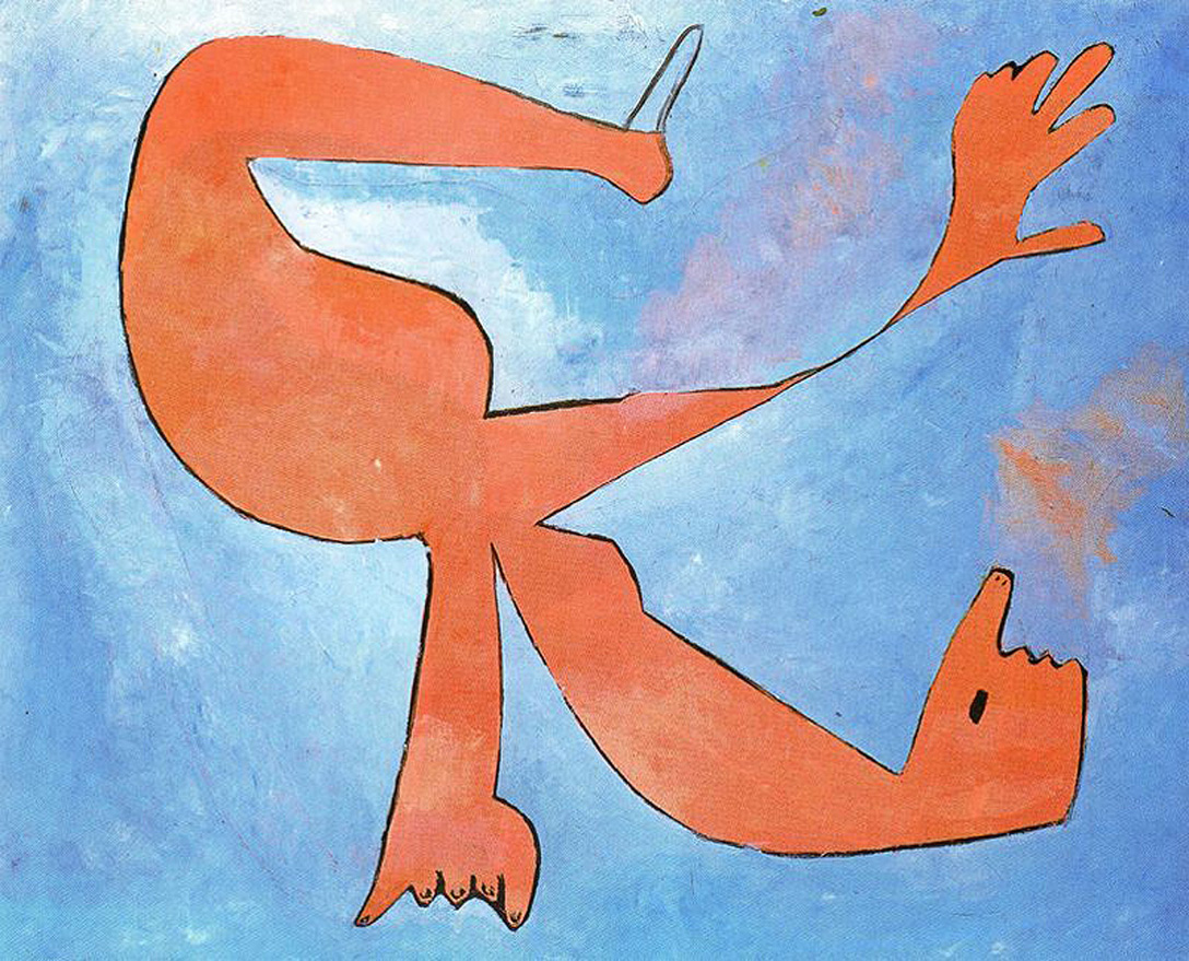 The Swimmer (1929) - Pablo Picasso Tablo
