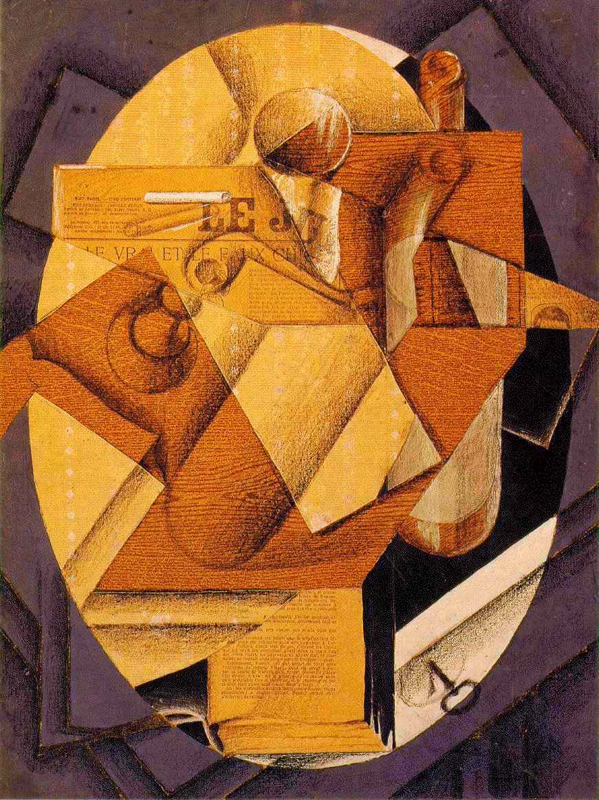 The Table (1914) - Juan Gris Tablo
