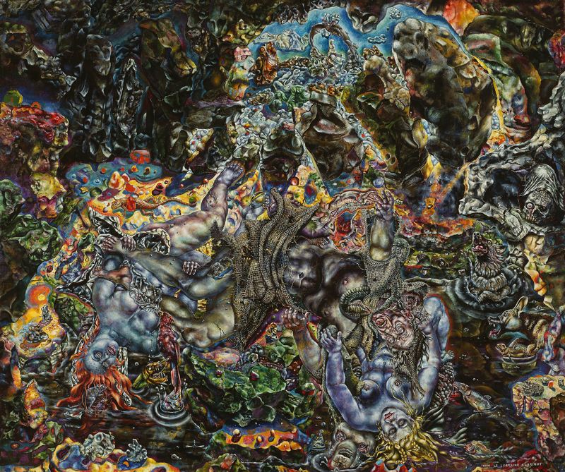 The Temptation of St. Anthony (1944) – Ivan Albright Tablo