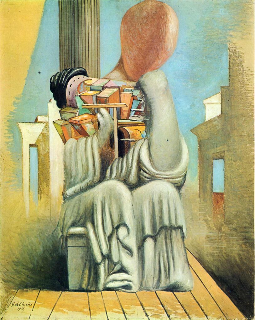 The Terrible Games (1925) - Giorgio de Chirico Tablo