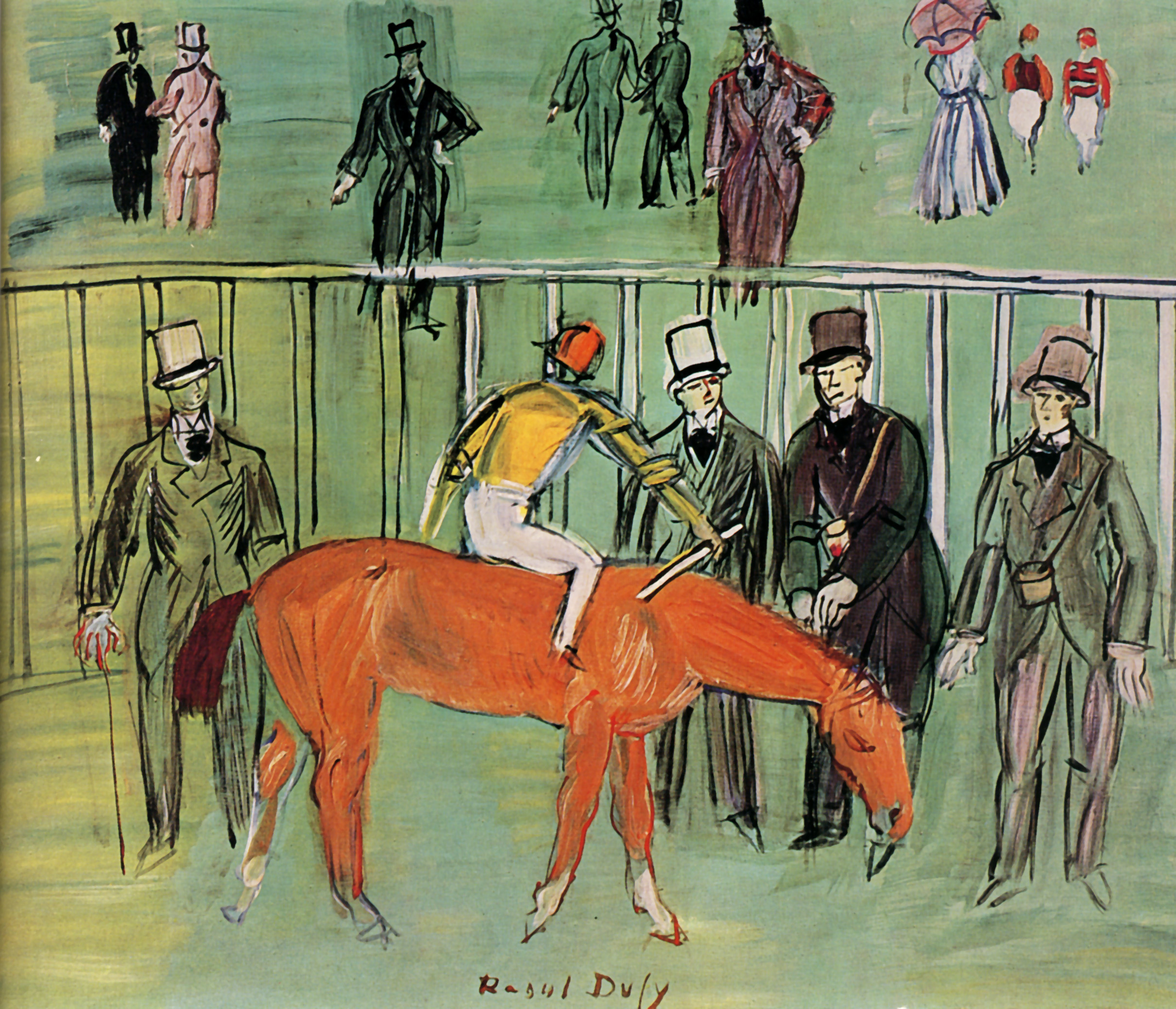 The Thoroughbred (1940) - Raoul Dufy Tablo