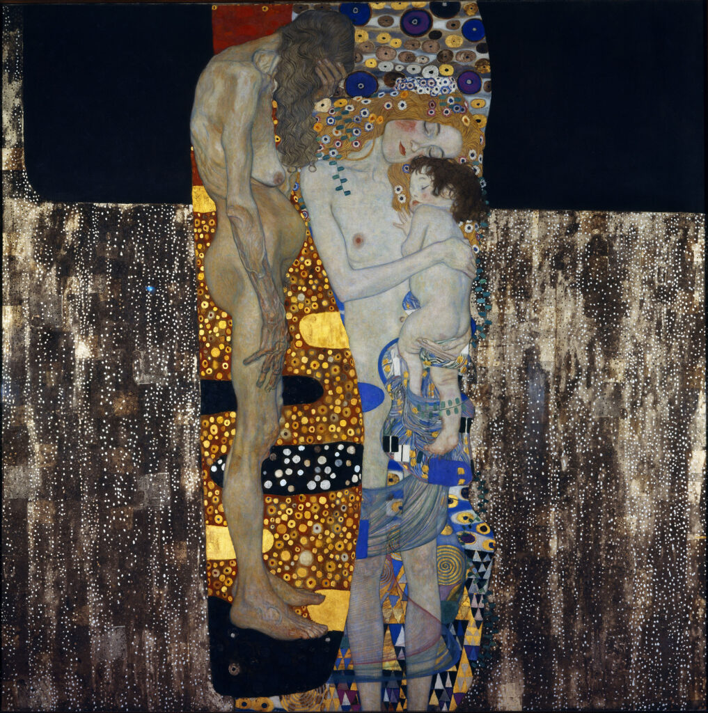 The Three Ages of Woman (1905) - Gustav Klimt Tablo