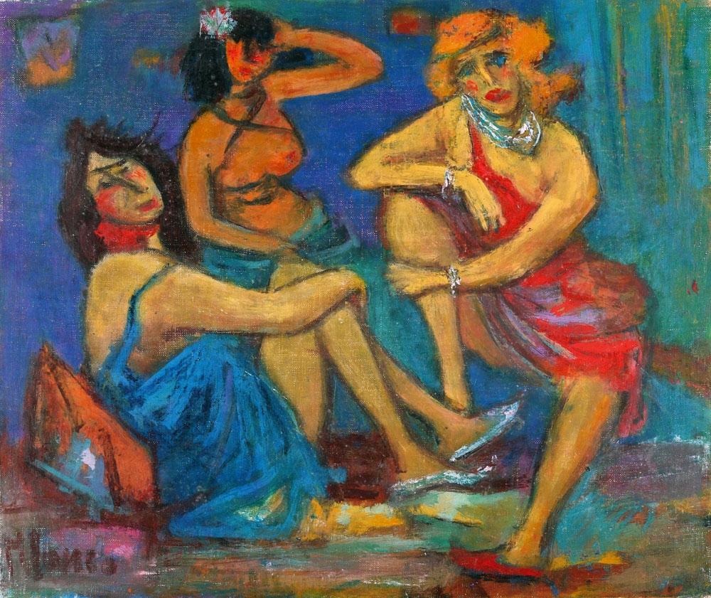 The Three Graces – Marcel Janco Tablo