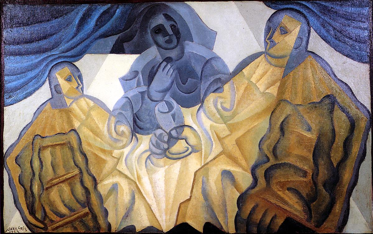 The Three Masks (1923) - Juan Gris Tablo