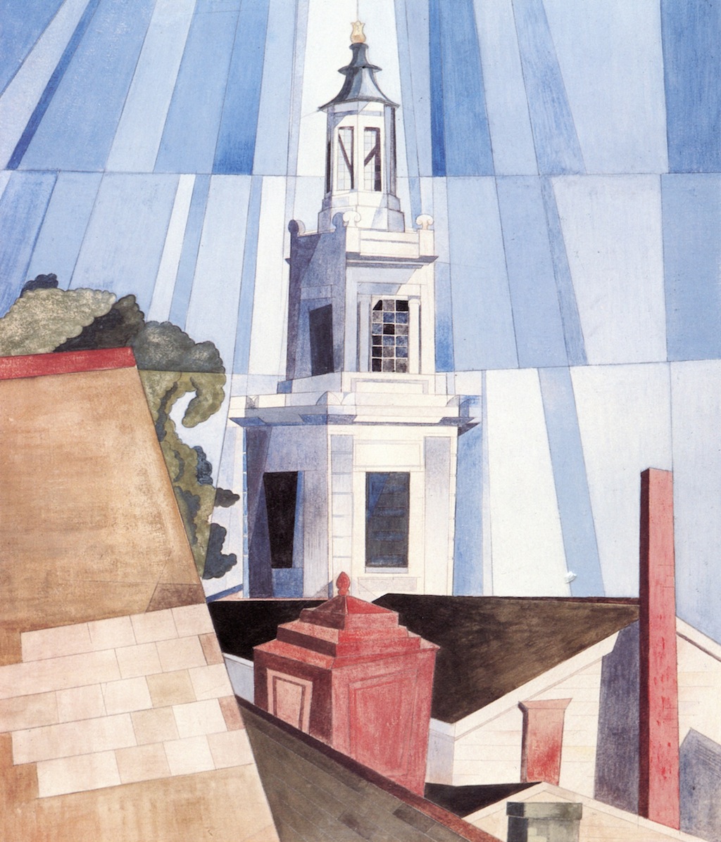 The Tower (1920) - Charles Demuth Tablo