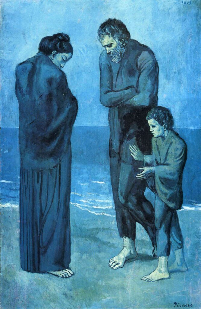 The Tragedy (1903) - Pablo Picasso Tablo