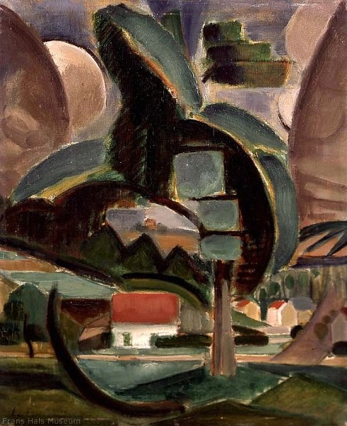 The Tree (1912) - Henri Le Fauconnier Tablo
