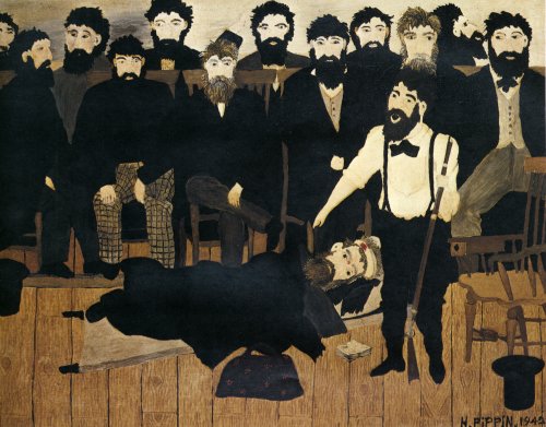 The Trial Of John Brown (1942) – Horace Pippin Tablo