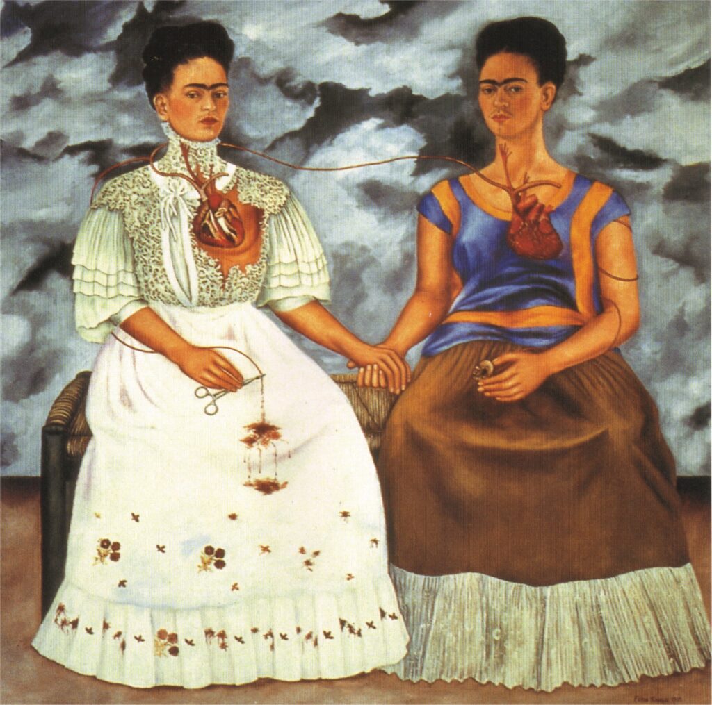 The Two Fridas (1939) – Frida Kahlo Tablo