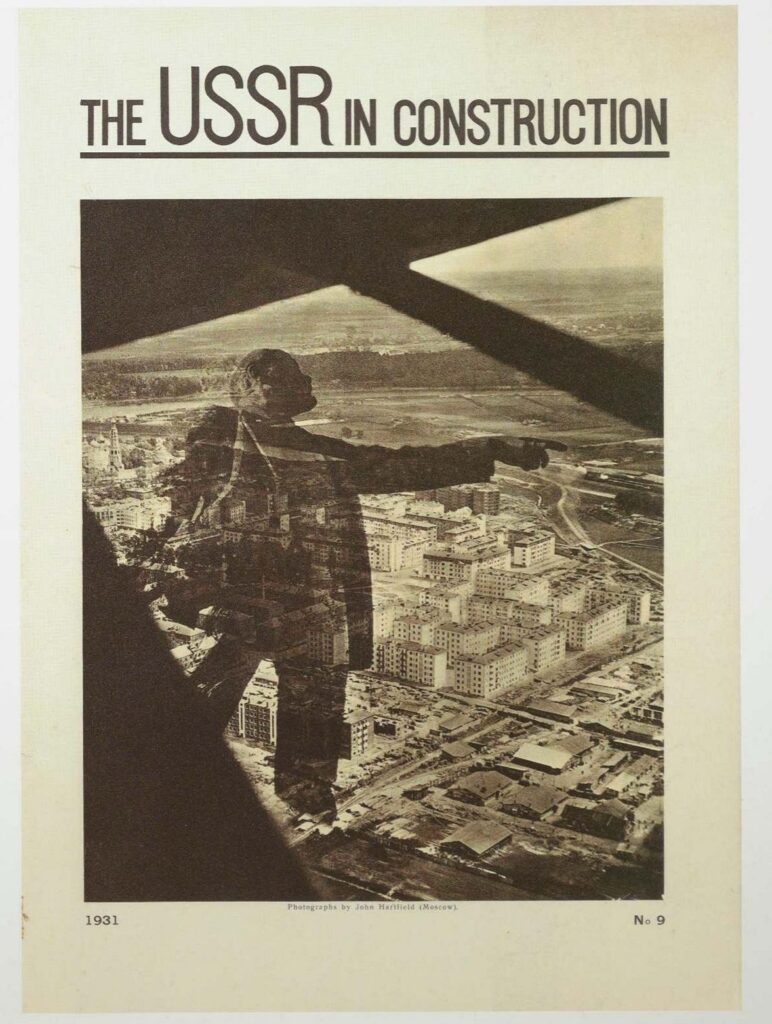 The USSR in Construction (1931) - John Heartfield Tablo