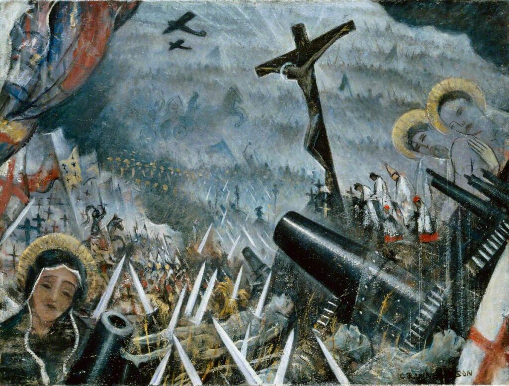 The Unending Cult of Human Sacrifice (1934) – C. R. W. Nevinson Tablo