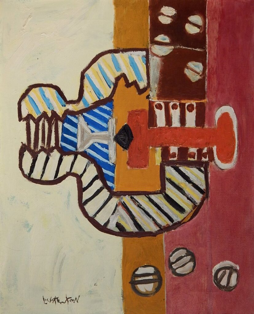 The Valve (1954) - Roy Lichtenstein Tablo