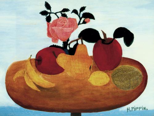 The Warped Table Still Life (1940) – Horace Pippin Tablo