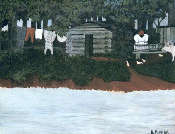 The Wash (1940) – Horace Pippin Tablo