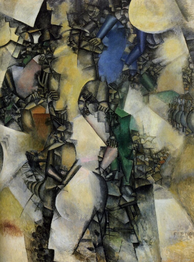 The Wedding (1910) - Fernand Léger Tablo