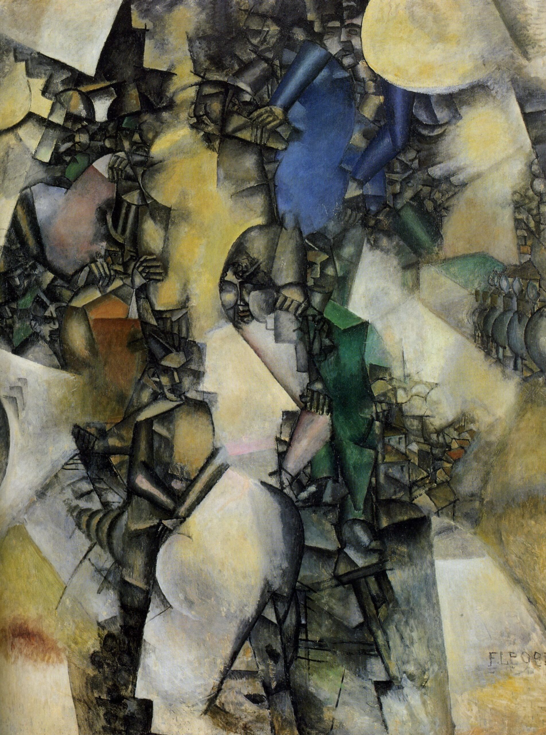 The Wedding (1910) - Fernand Léger Tablo