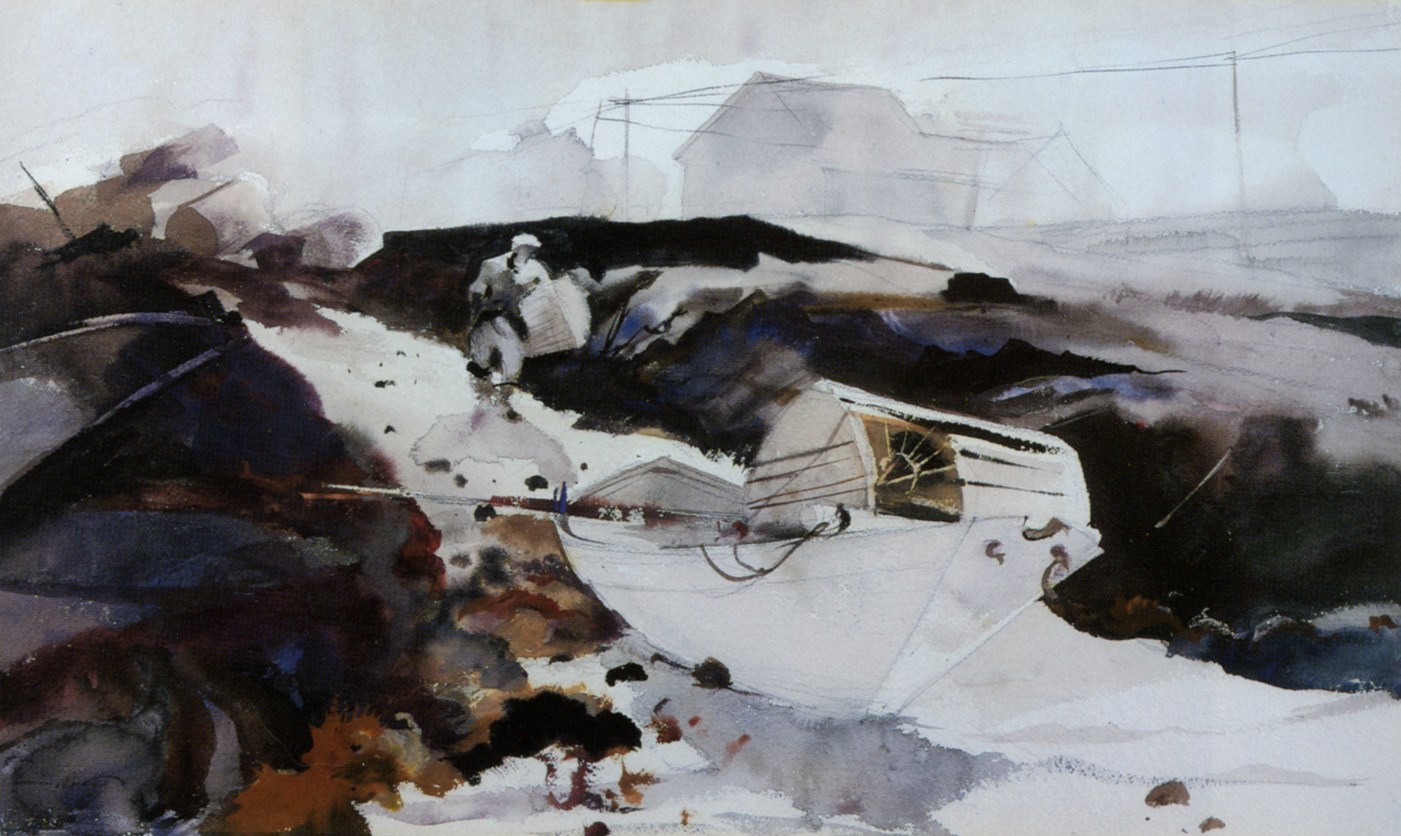 The White Dory (1941) - Andrew Wyeth Tablo