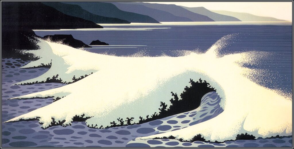 The White Wave – Eyvind Earle Tablo
