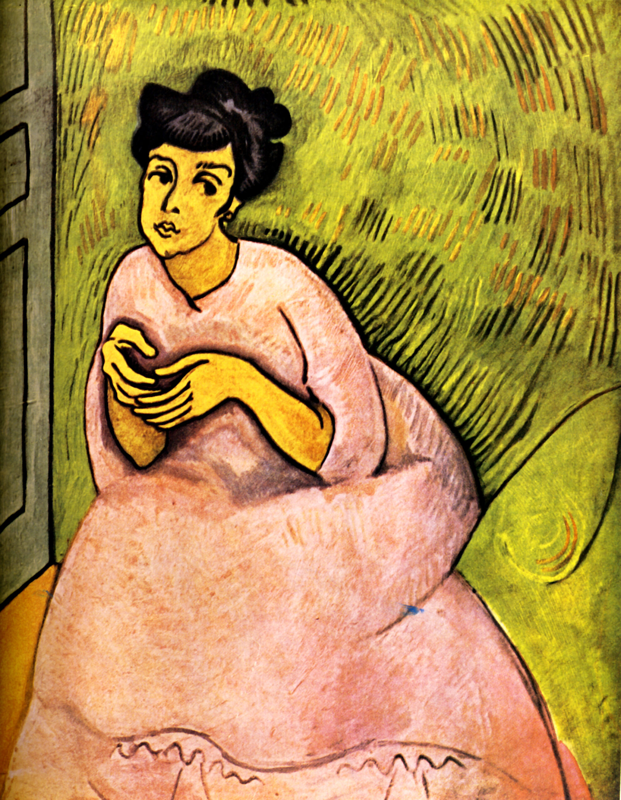 The Woman in Pink (1908) - Raoul Dufy Tablo
