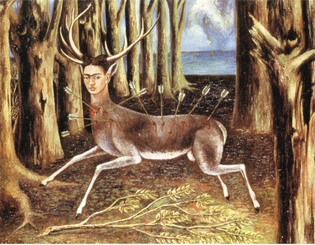 The Wounded Deer (1946) - Frida Kahlo Tablo
