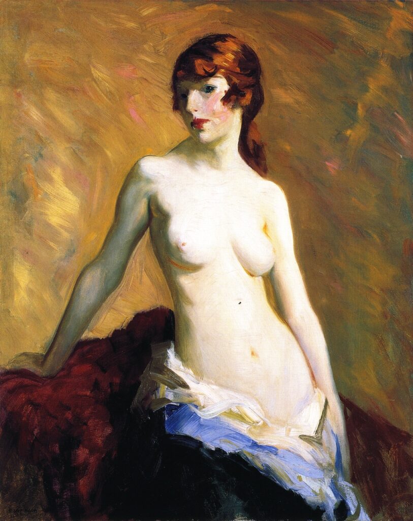The Young Girl (1915) - Robert Henri Tablo