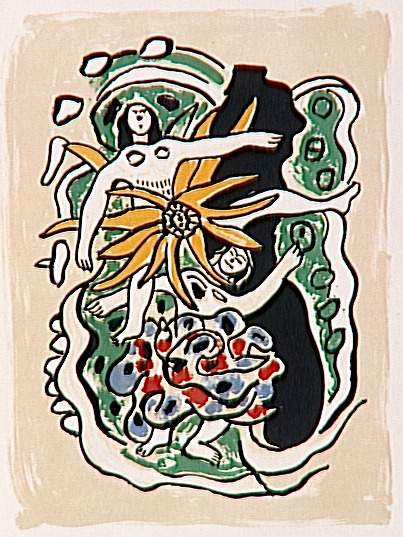 The album Circus (1950) - Fernand Léger Tablo