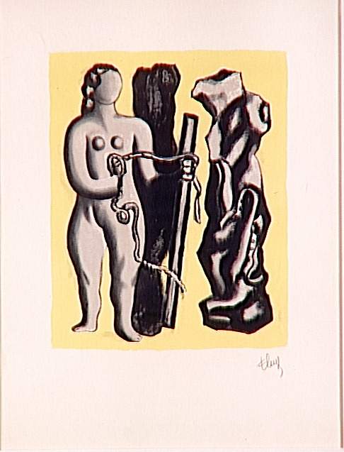 The alignment star (1952) - Fernand Léger Tablo