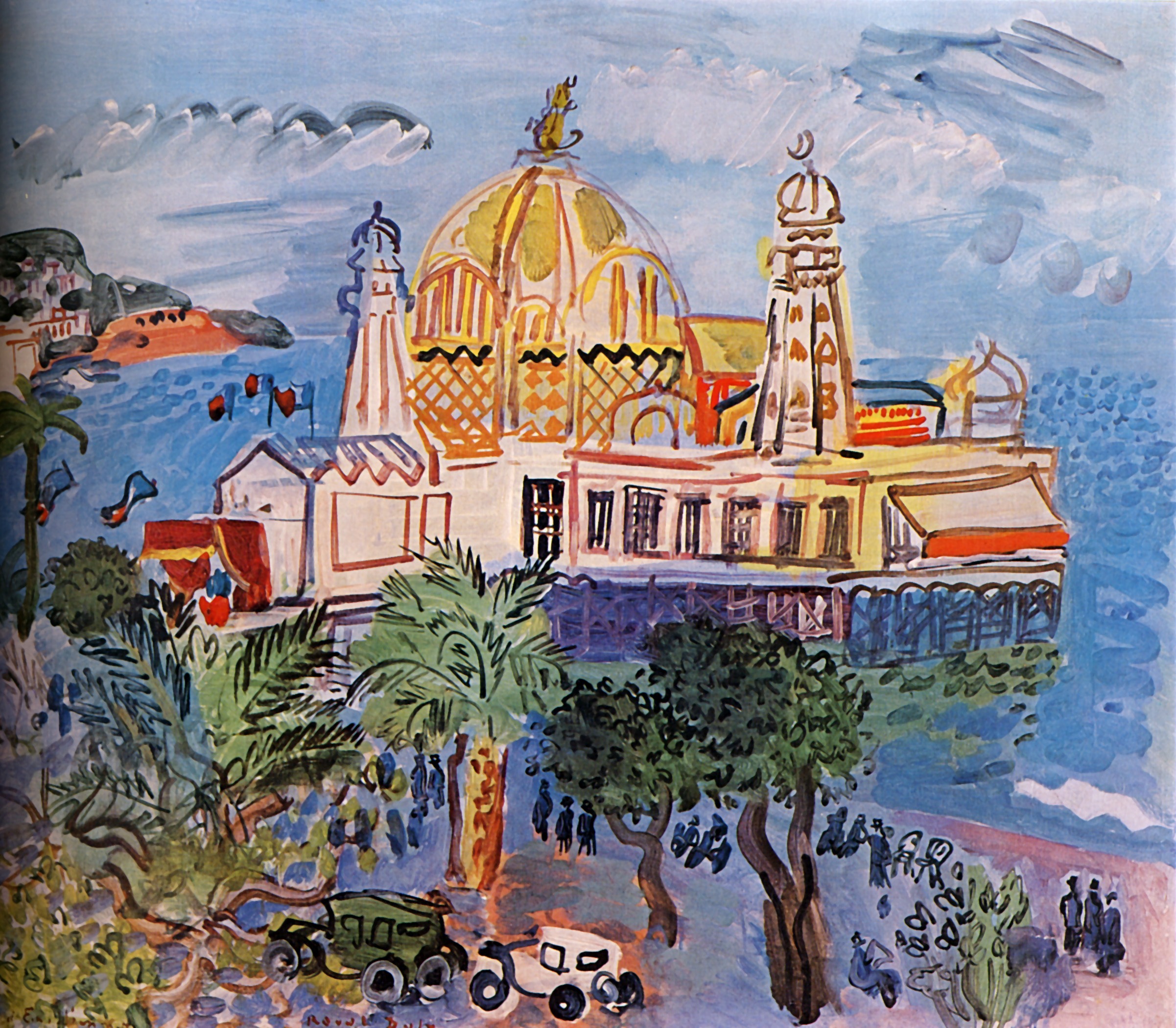The casino of Nice (1929) - Raoul Dufy Tablo