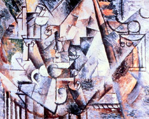The chess (1911) - Pablo Picasso Tablo