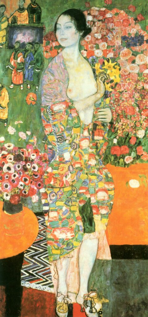 The dancer (1916) - Gustav Klimt Tablo