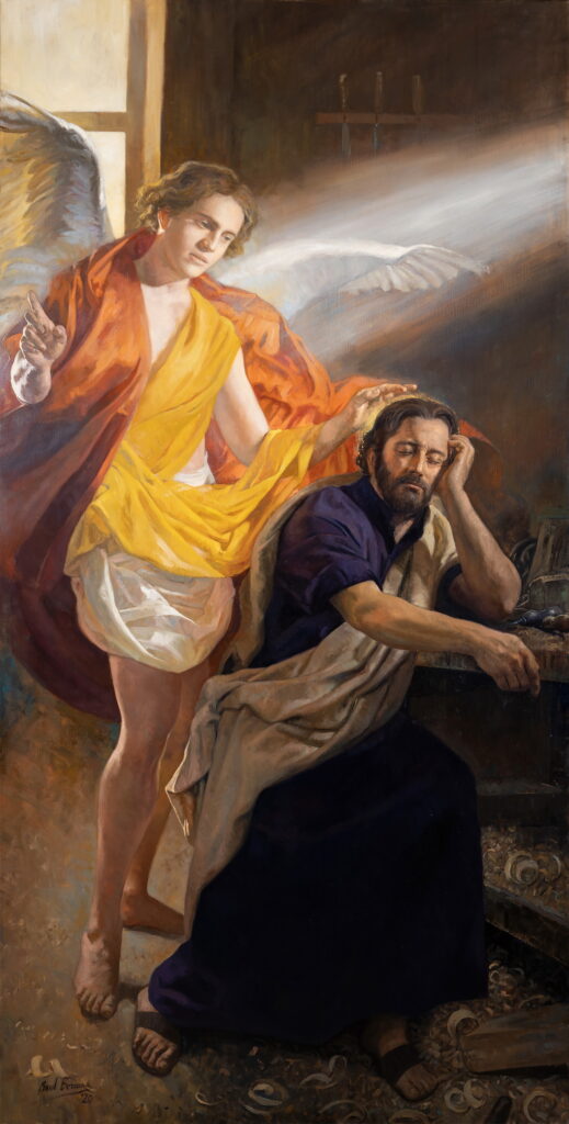 The dream of S. Joseph - Raúl Berzosa Tablo