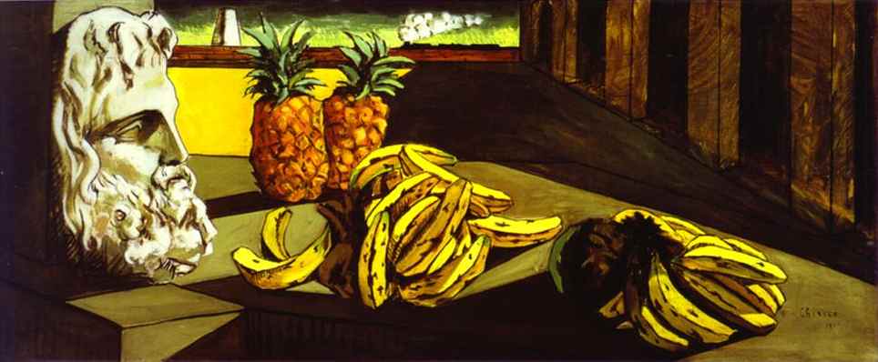 The dream turns (1913) – Giorgio de Chirico Tablo