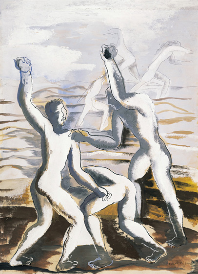 The fight (1938) - Ossip Zadkine Tablo