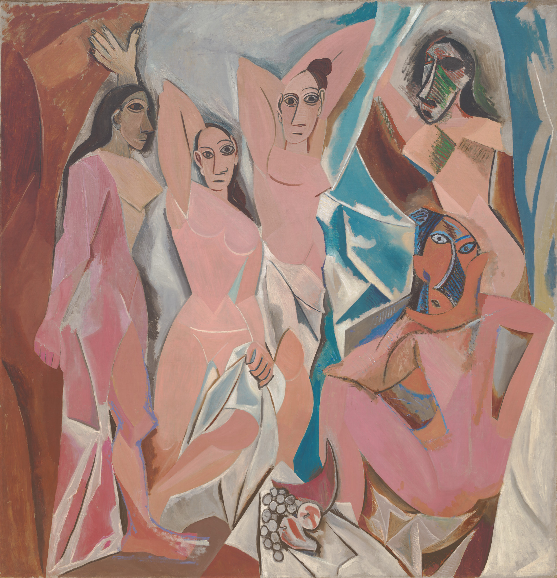 The girls of Avignon (1907) - Pablo Picasso Tablo