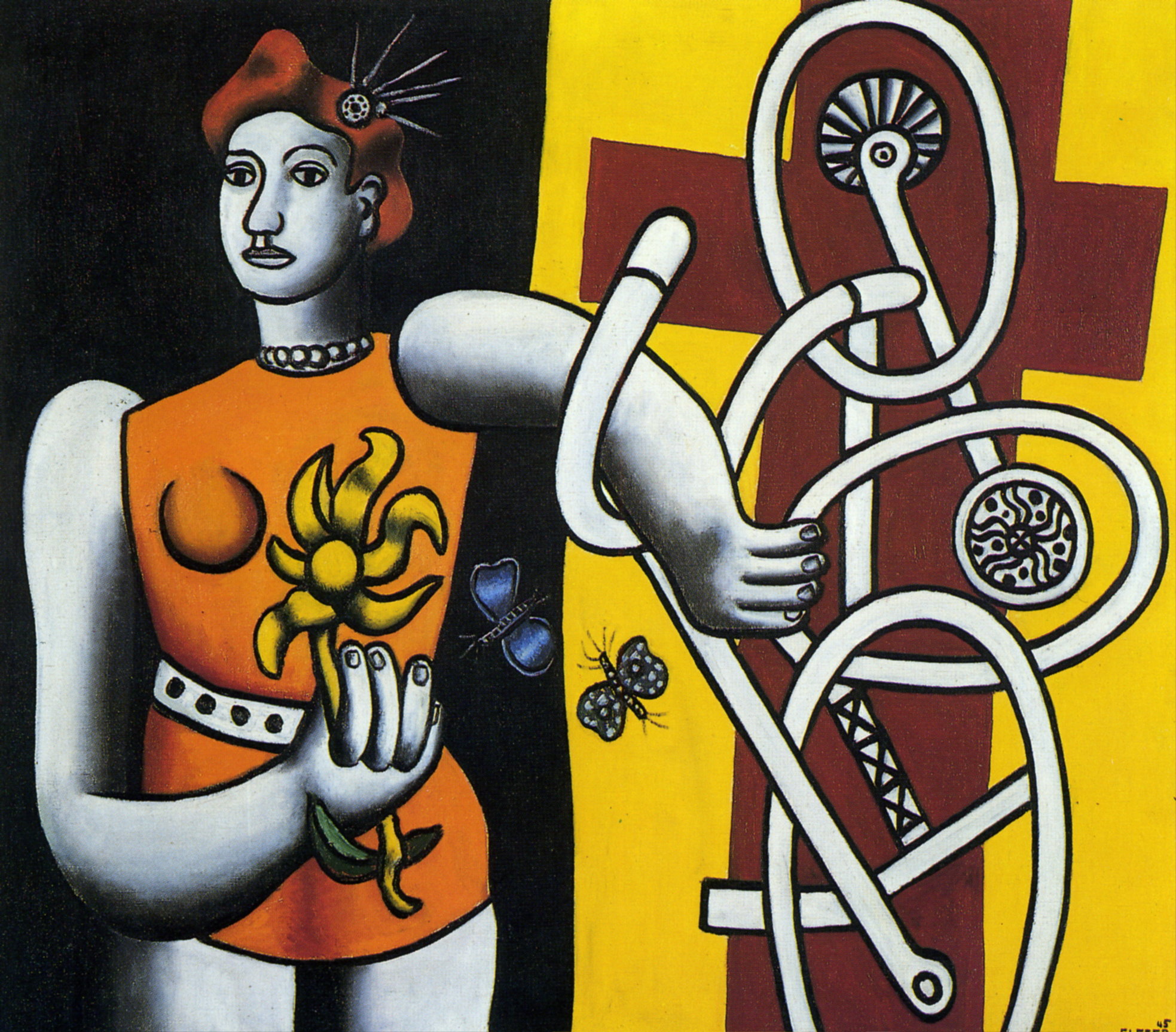 The great Julie (1945) - Fernand Léger Tablo