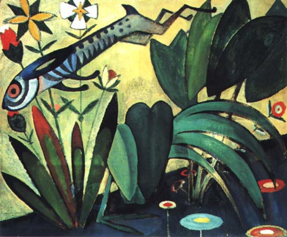 The leap of the rabbit (1911) - Amadeo de Souza-Cardoso Tablo
