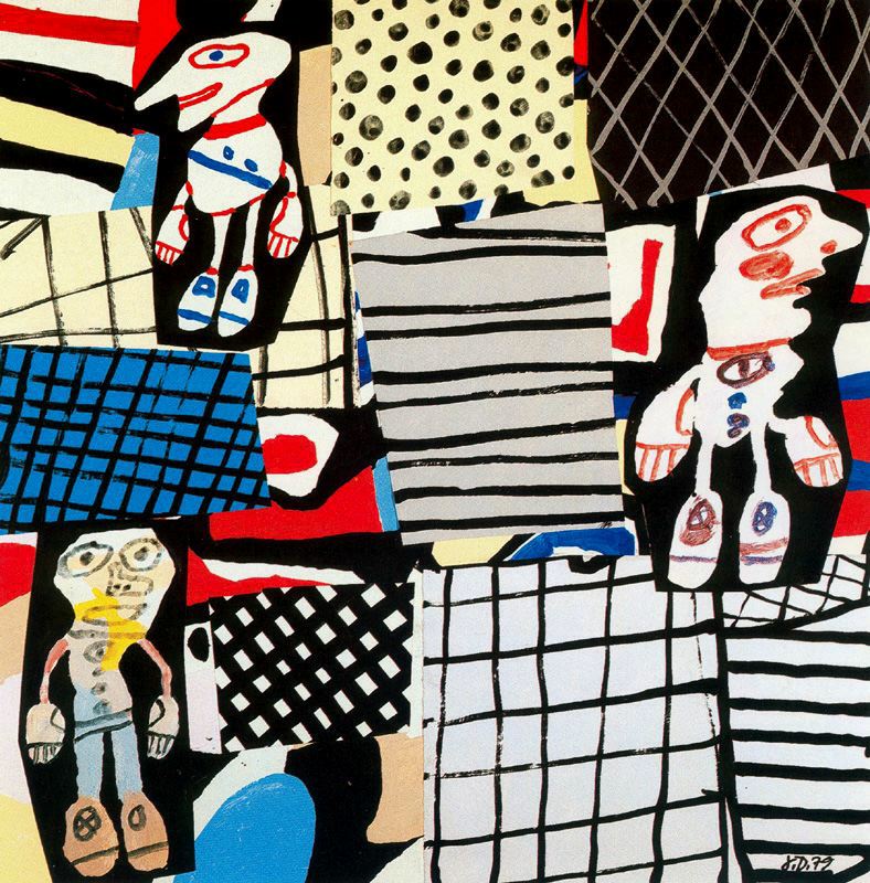 The low hours – Jean Dubuffet Tablo