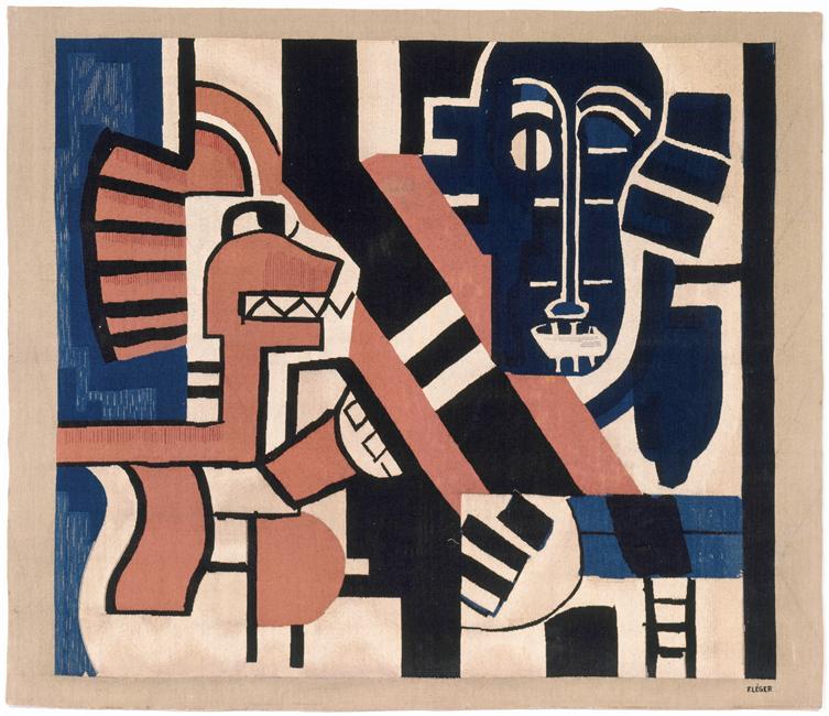 The mask negro - Fernand Léger Tablo