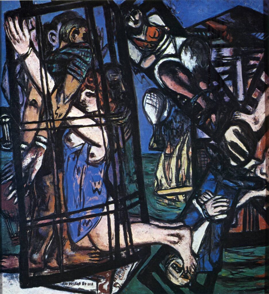 The mill (1947) - Max Beckmann Tablo