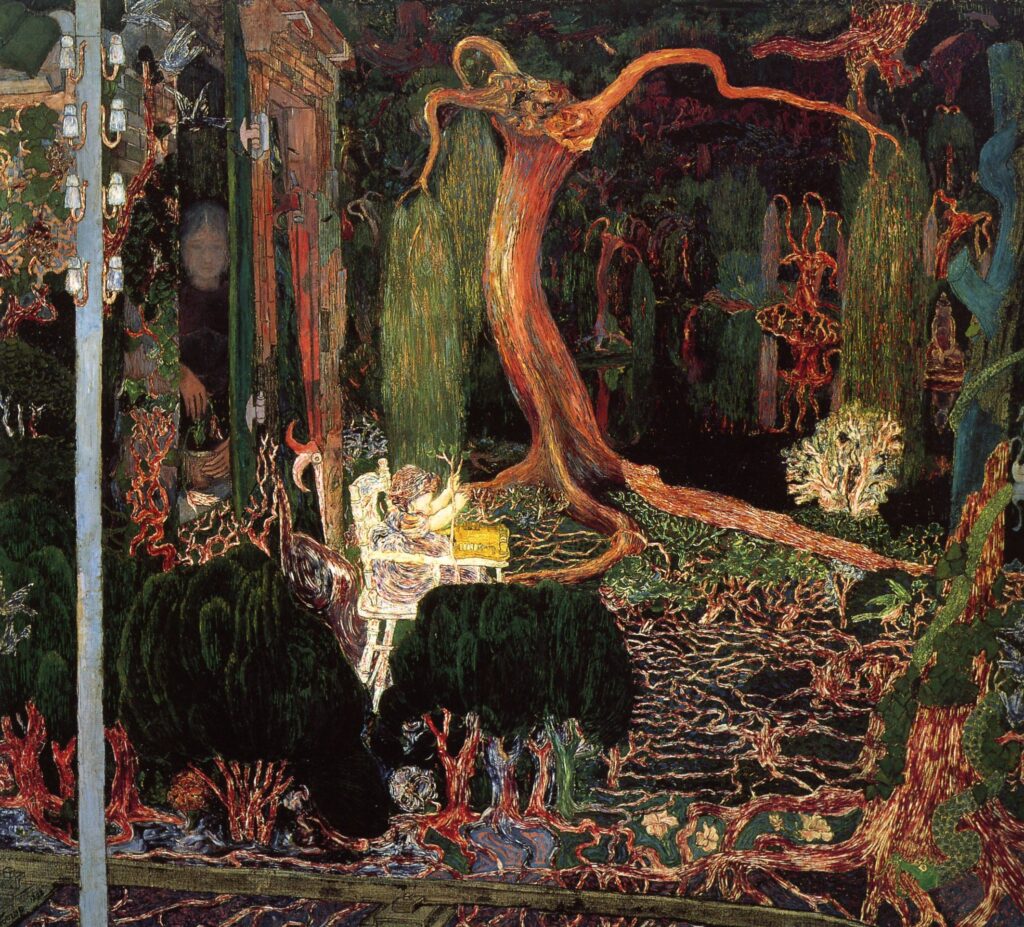 The new generation (1892) - Jan Toorop Tablo