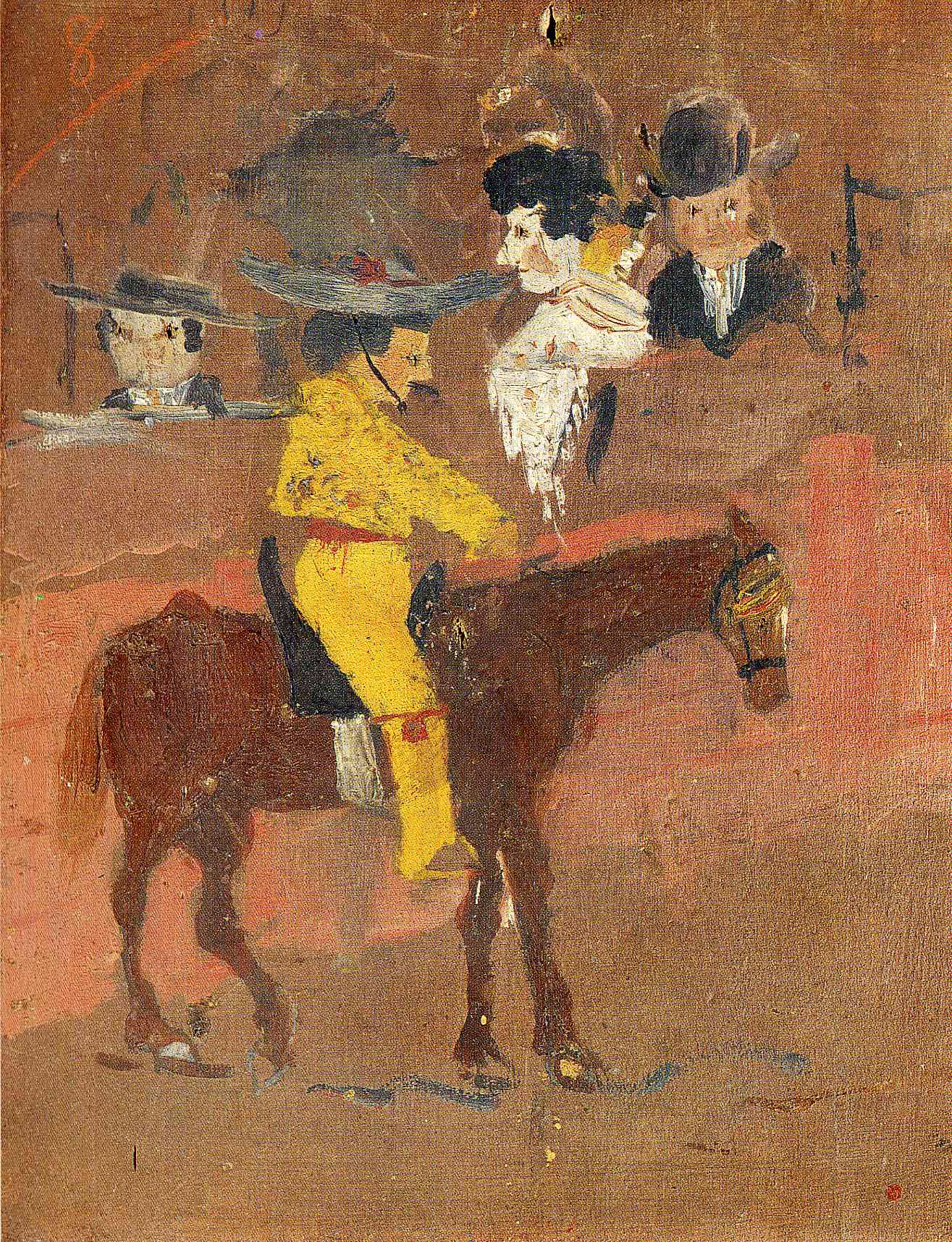 The picador (1890) - Pablo Picasso Tablo