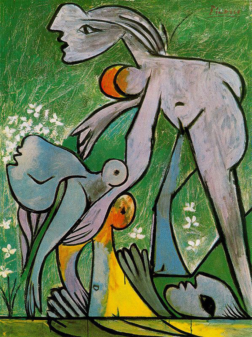 The rescue (1932) - Pablo Picasso Tablo