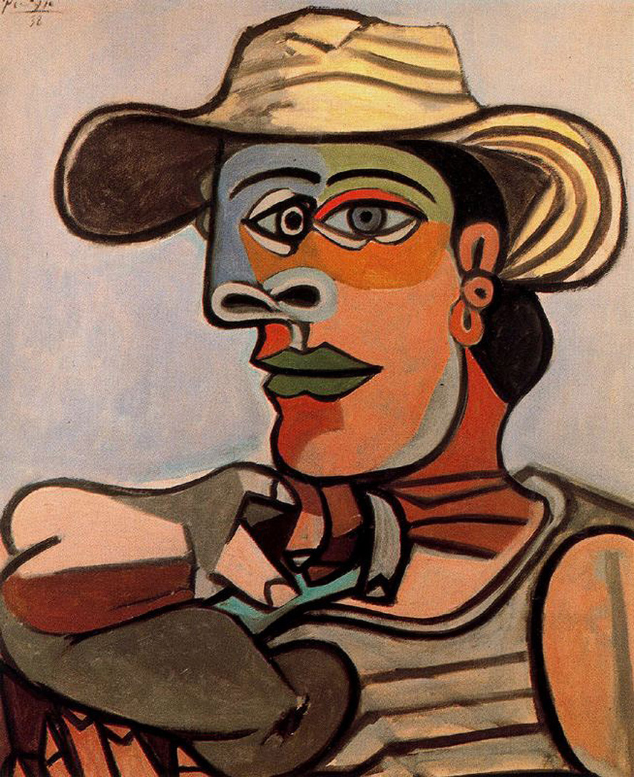 The sailor (1938) - Pablo Picasso Tablo