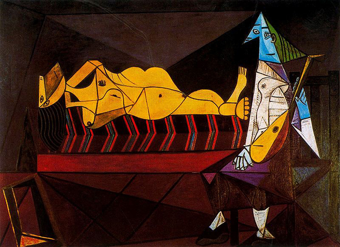 The serenade (1942) - Pablo Picasso Tablo
