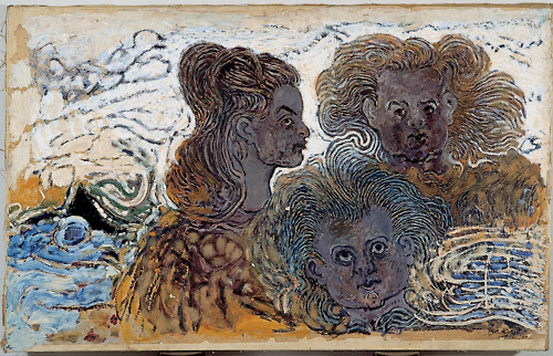 The sisters of Stapi (1948) - Jóhannes Sveinsson Kjarval Tablo