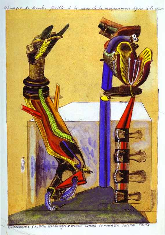 The slug room (1920) – Max Ernst Tablo