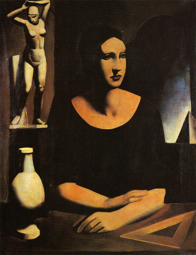 The student – Mario Sironi Tablo